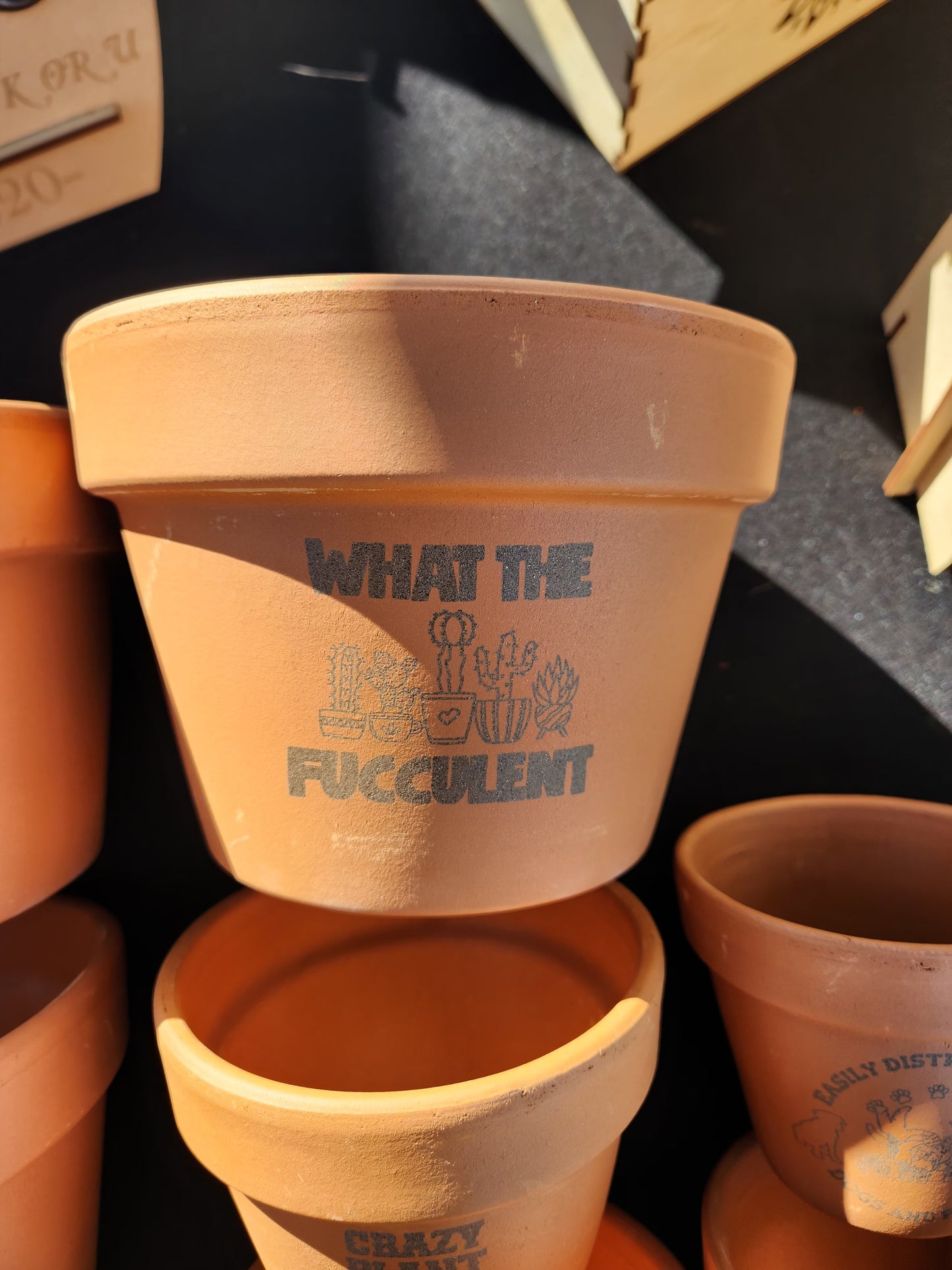 Personalised Terracotta Pots