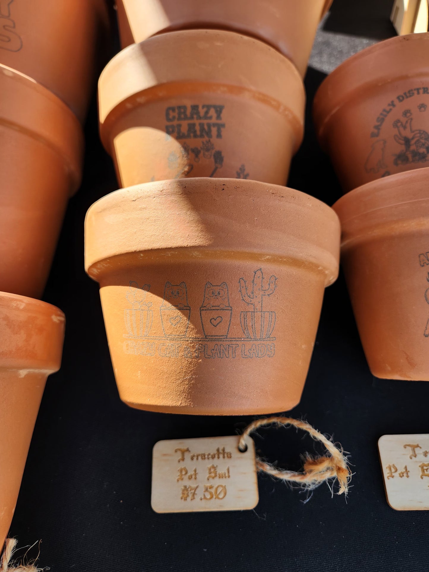 Personalised Terracotta Pots