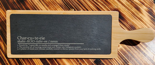 Bamboo and Slate Charcuterie