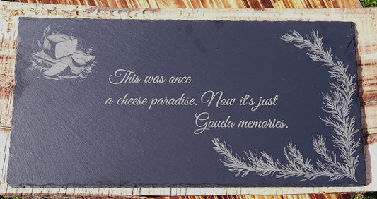 Personalised Slate Charcuterie Board