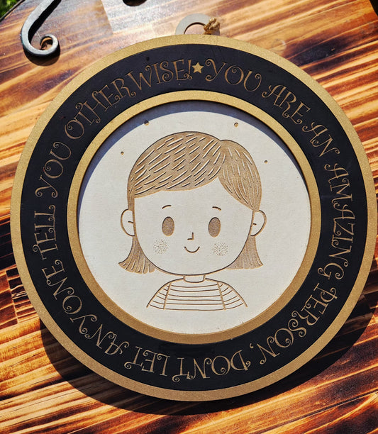 You are Amazing Layered Sign