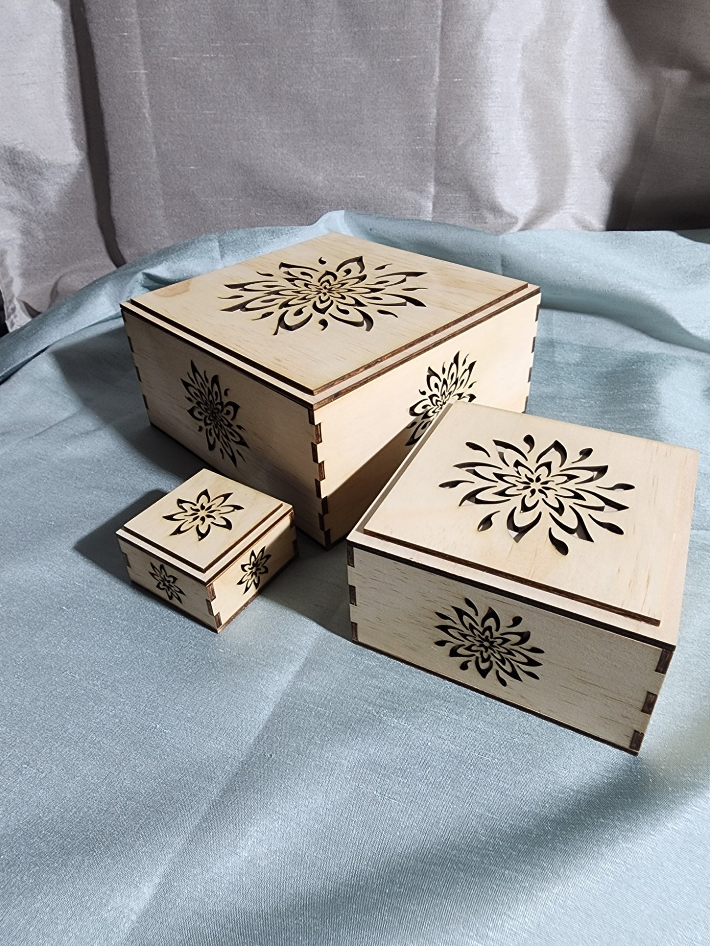 Custom Engraved Trinket or Jewellery Boxes