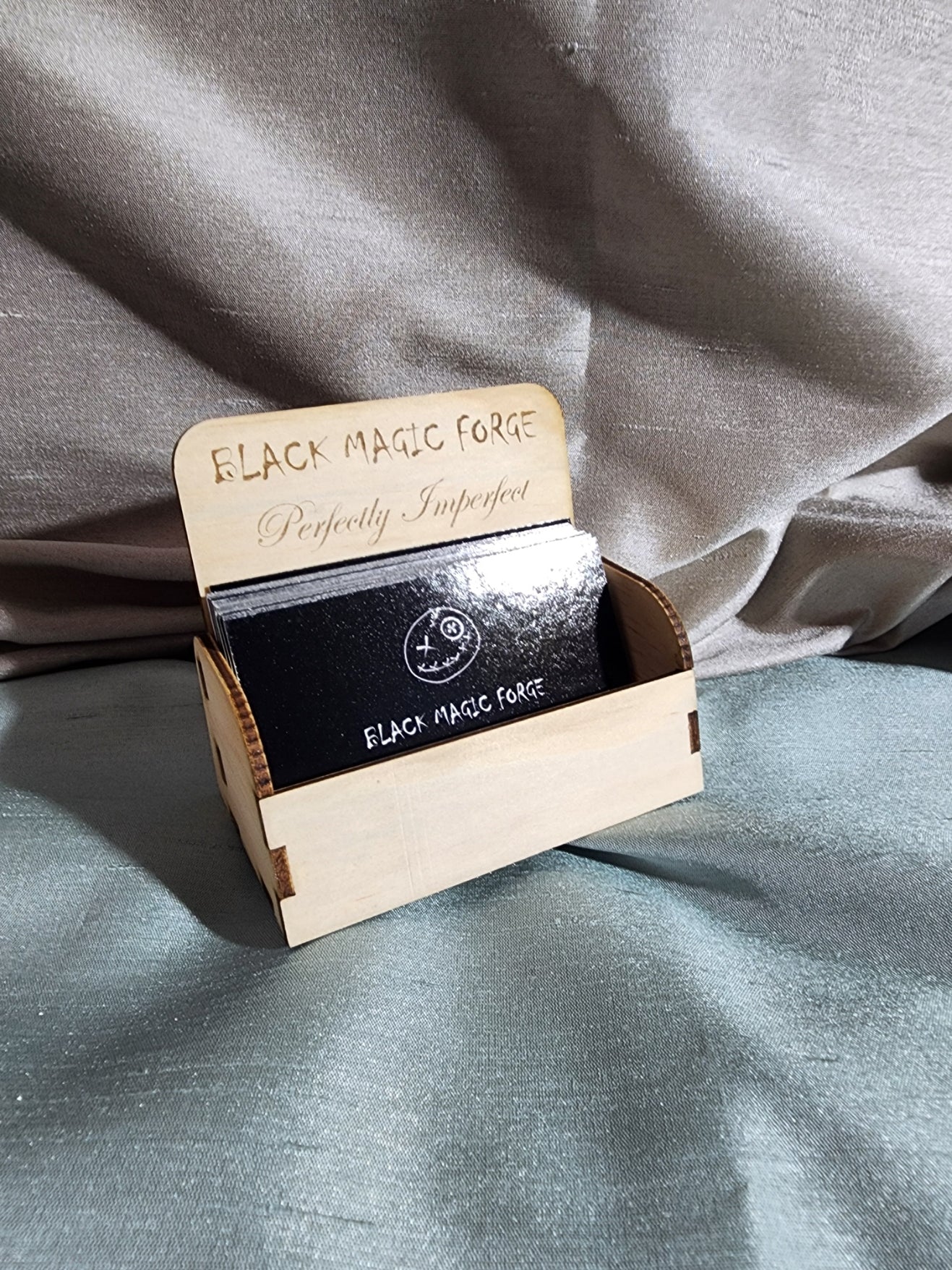 Personalised Business Card Desk Stand