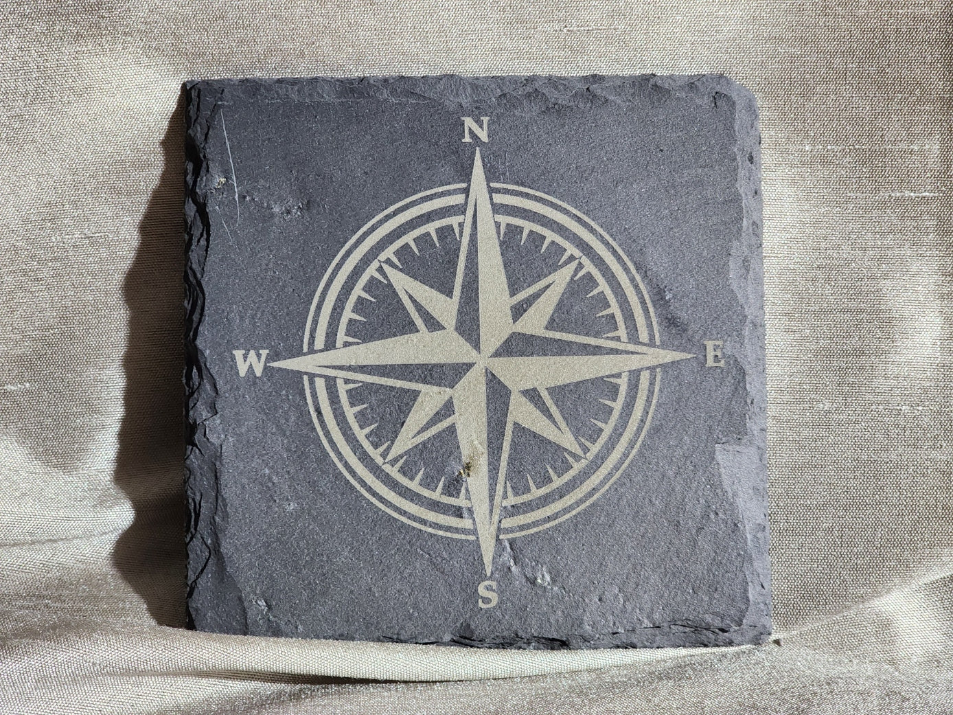 Engraved Slate Coaster