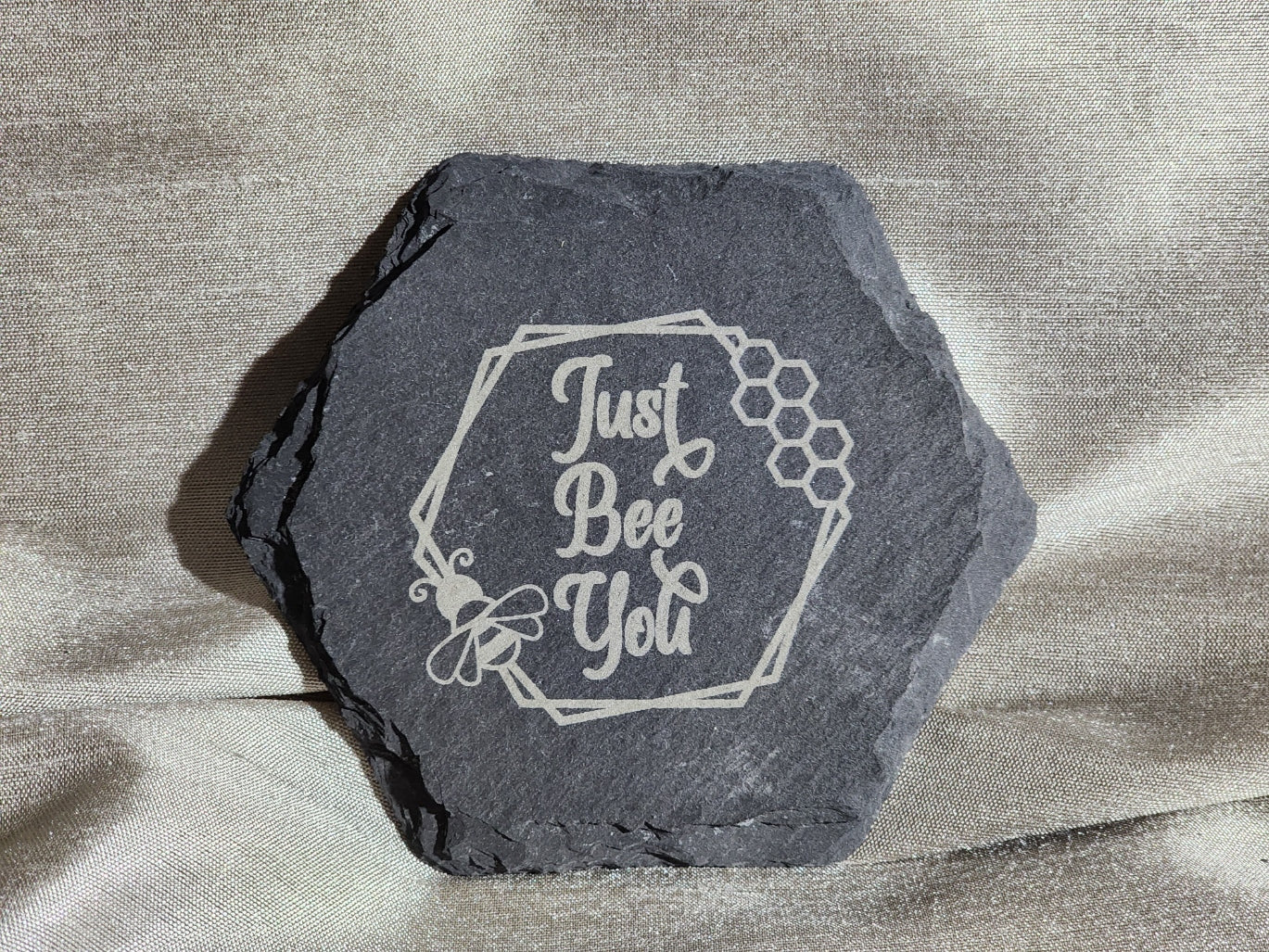 Engraved Slate Coaster