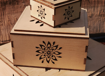 Custom Engraved Trinket or Jewellery Boxes