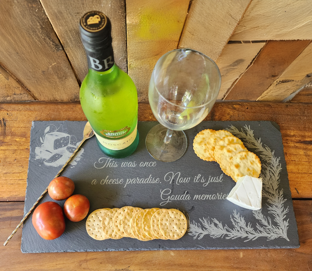 Personalised Slate Charcuterie Board