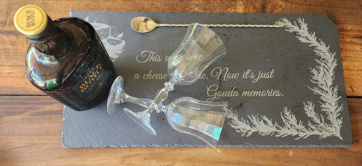 Personalised Slate Charcuterie Board