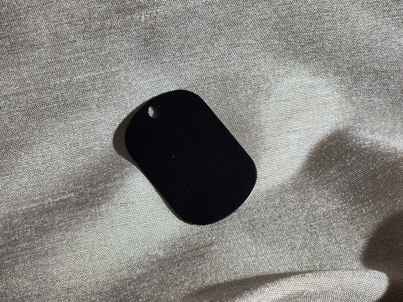 Black Dog Tag - Mini