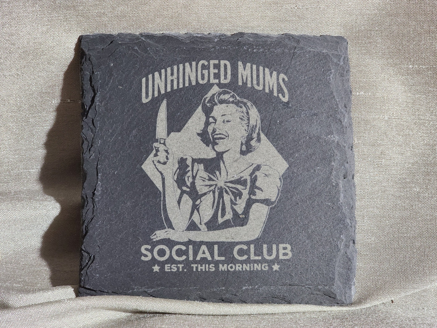 Engraved Slate Coaster