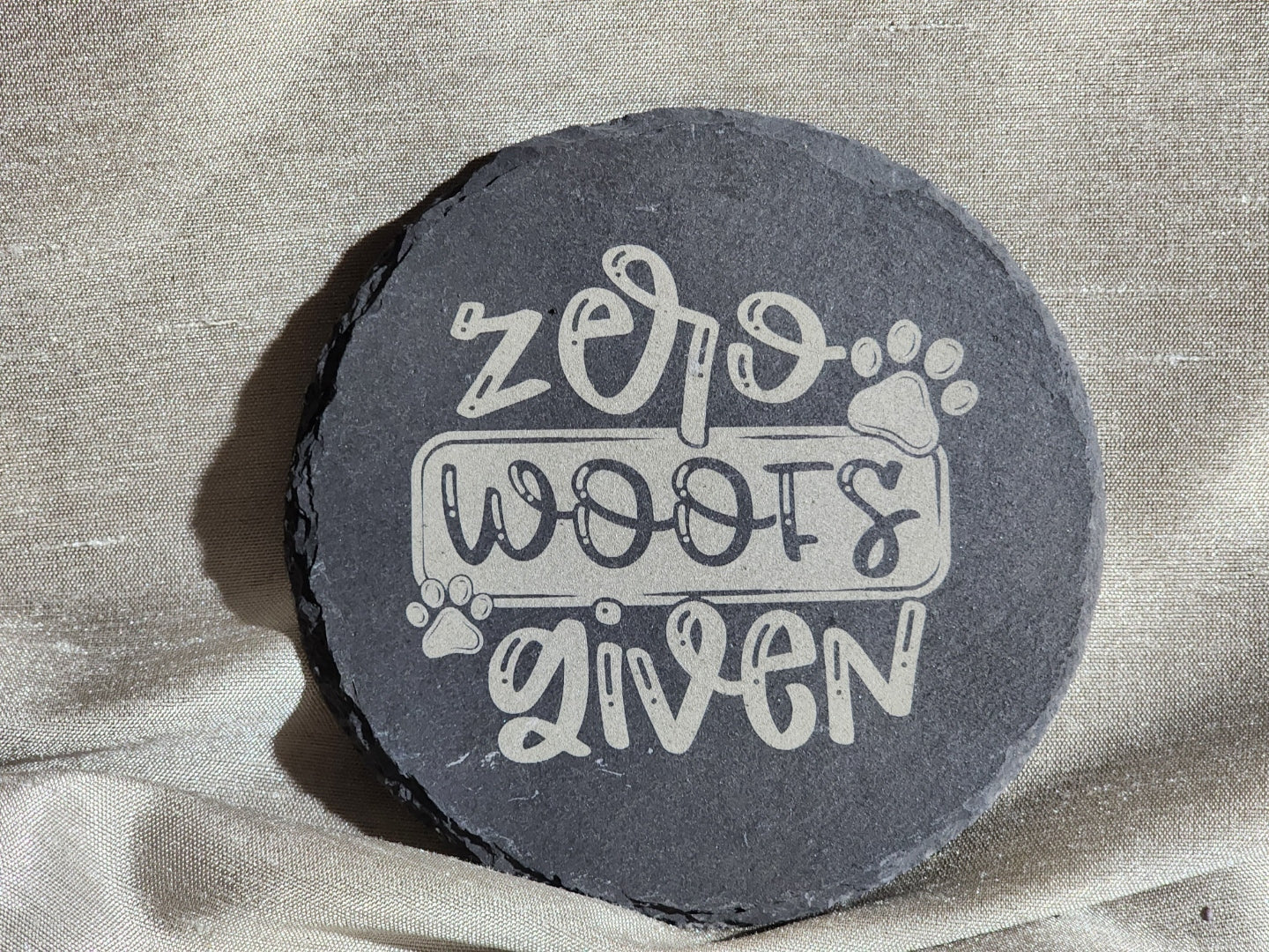 Engraved Slate Coaster