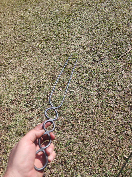 Double Prong Skewers