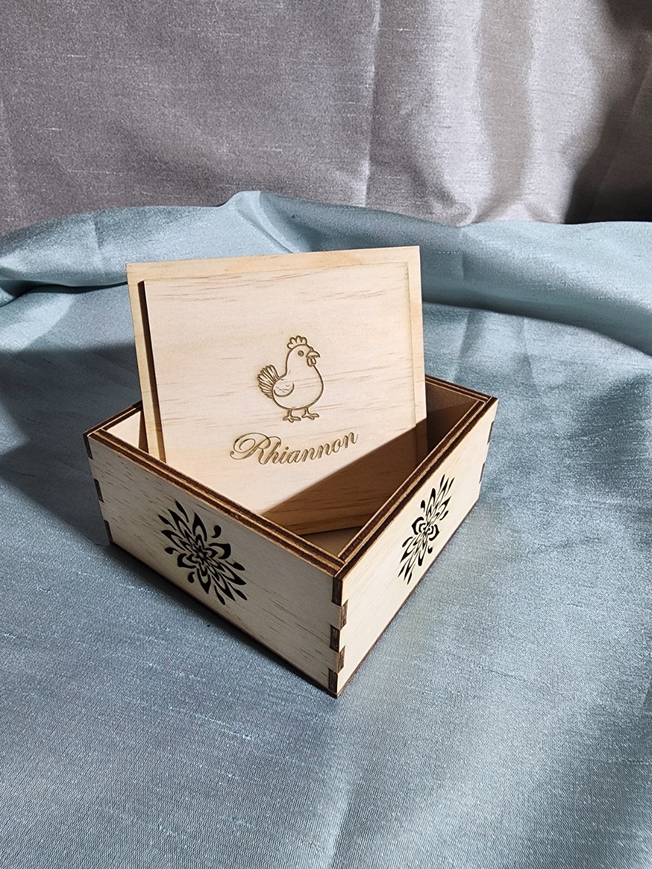 Custom Engraved Trinket or Jewellery Boxes
