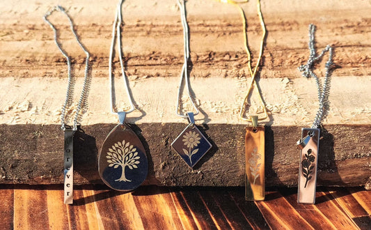 Custom Engraved Necklaces