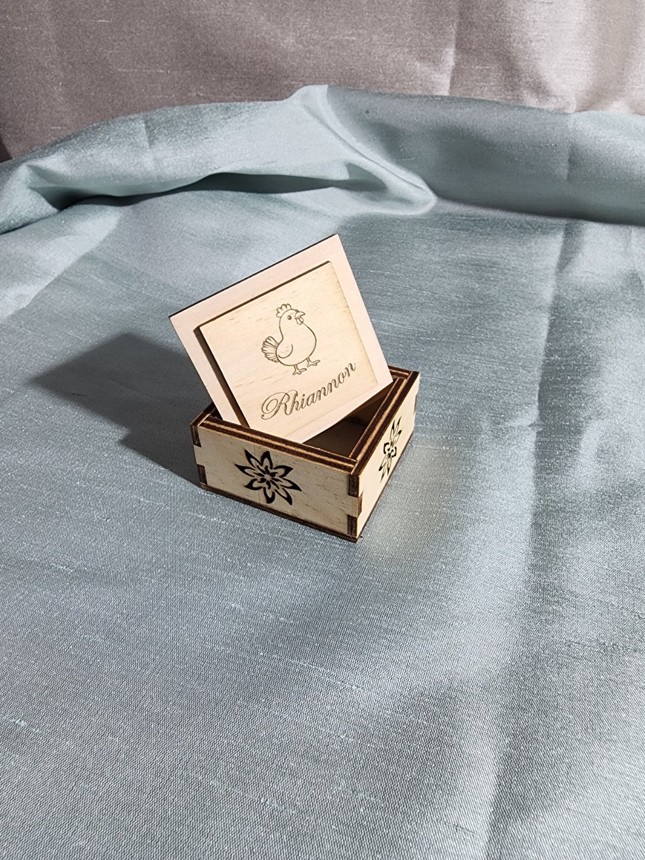 Custom Engraved Trinket or Jewellery Boxes