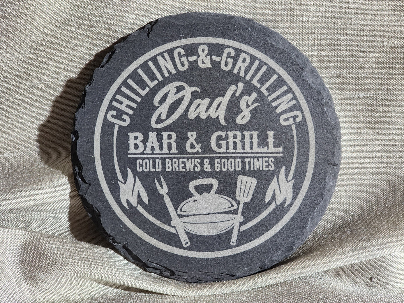Engraved Slate Coaster