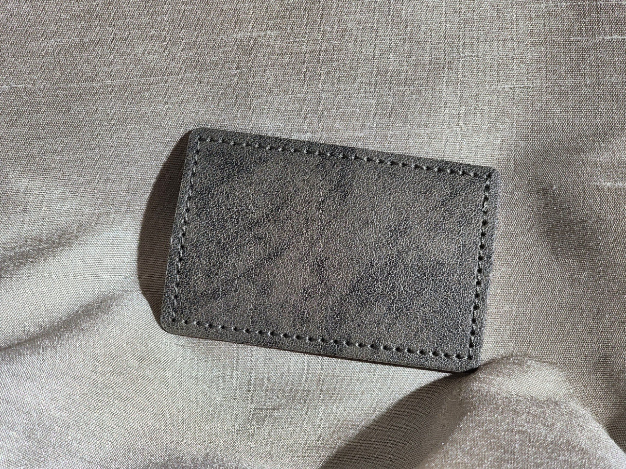 Iron on leatherette