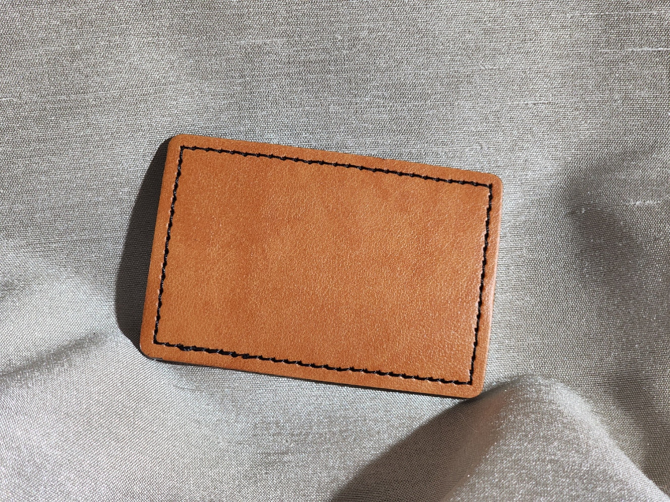 Iron on leatherette