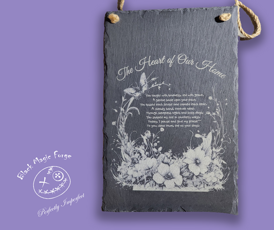 Slate Hanging Sign - Rectangular 300mm x 200mm