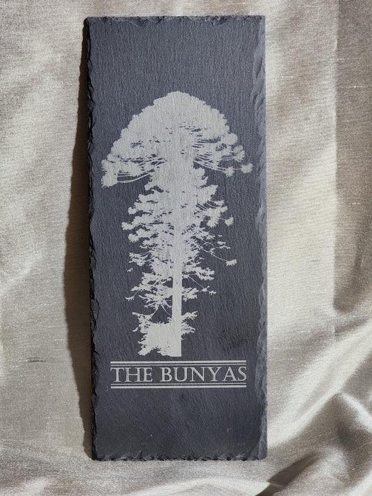 Personalised Slate Plague